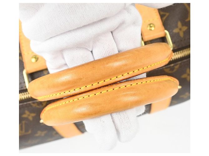 Louis Vuitton Keepall Monogram Canvas 50 Marrone - vista 6