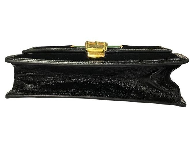 Borsa a Spalla Gucci Sylvie Nero - vista 3