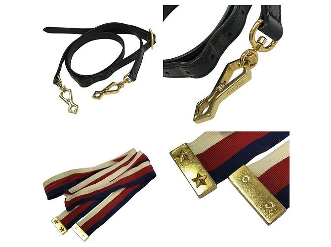 Borsa a Spalla Gucci Sylvie Nero - vista 8