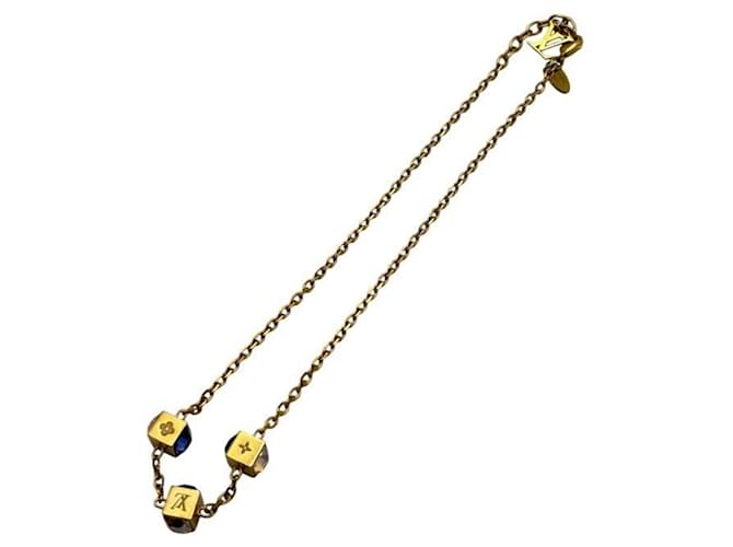 Collana Louis Vuitton Gamble Cube D'oro - vista 6