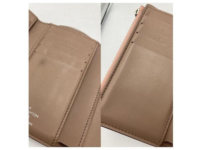Cartera tríptico Louis Vuitton Portefeuille Capucines Rosa - vista 8