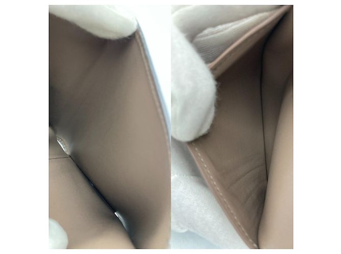 Cartera tríptico Louis Vuitton Portefeuille Capucines Rosa - vista 9