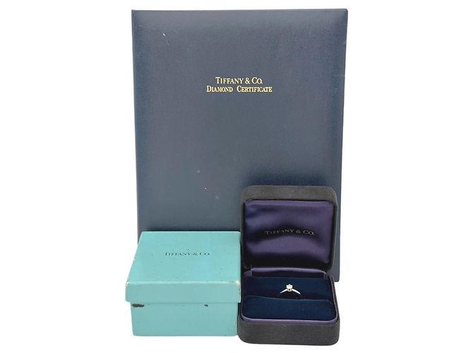 Tiffany & Co. Platin-Diamant-Ring - Ansicht 11