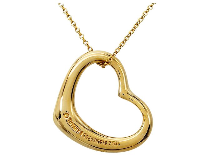 Collana Tiffany & Co. Elsa Peretti Open Heart D'oro - vista 2
