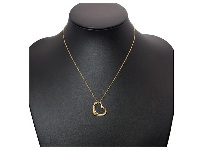 Collana Tiffany & Co. Elsa Peretti Open Heart D'oro - vista 3