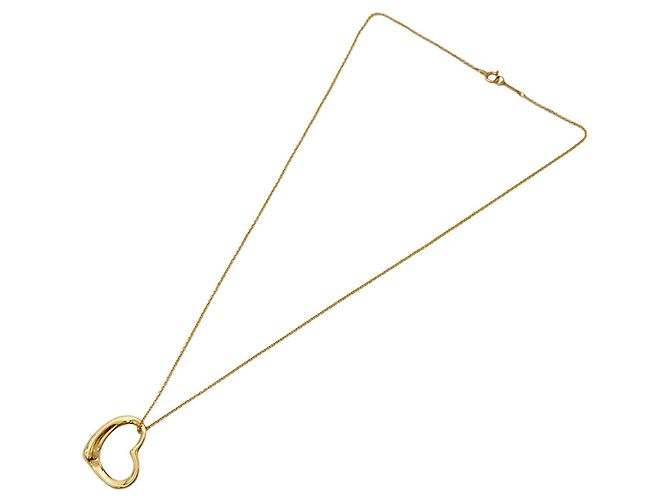 Collana Tiffany & Co. Elsa Peretti Open Heart D'oro - vista 4