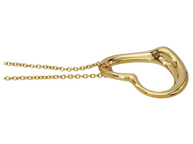 Collana Tiffany & Co. Elsa Peretti Open Heart D'oro - vista 5