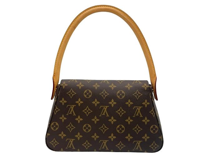 Louis Vuitton Mini Looping Schultertasche Braun - Ansicht 2