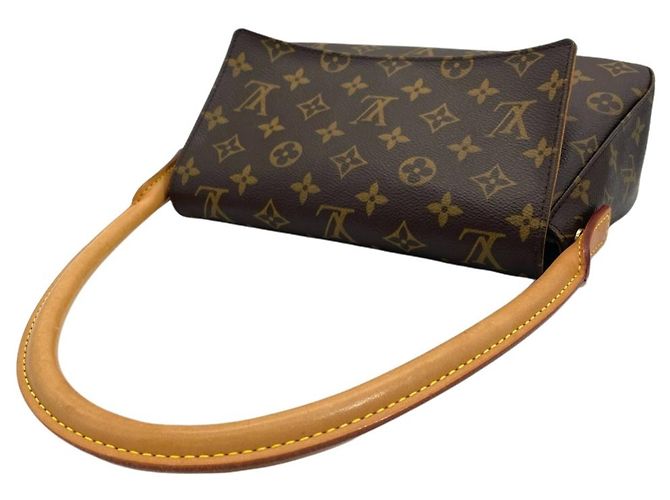 Louis Vuitton Mini Looping Schultertasche Braun - Ansicht 3