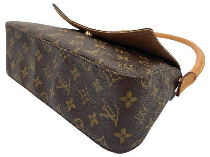 Louis Vuitton Mini Looping Schultertasche Braun - Ansicht 4