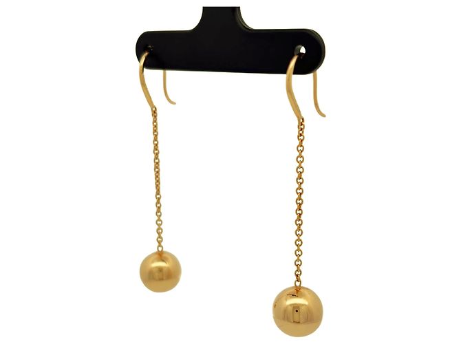 Orecchini a catena in oro rosa 18K Tiffany & Co. D'oro - vista 2