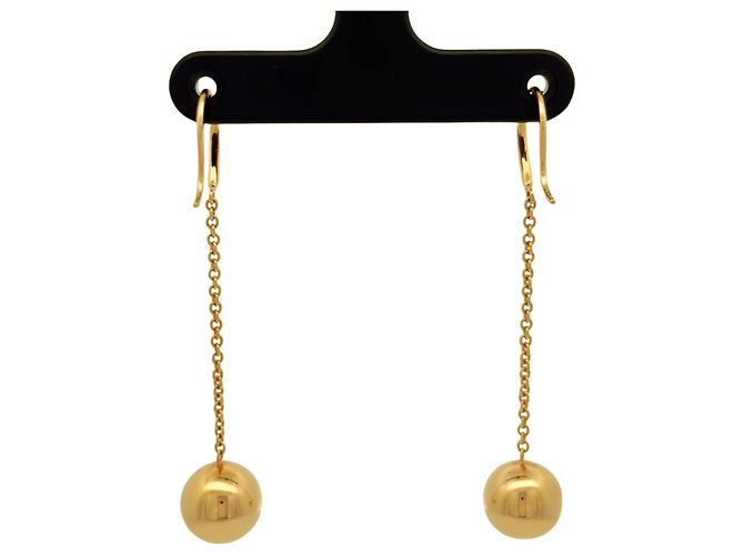 Orecchini a catena in oro rosa 18K Tiffany & Co. D'oro - vista 3