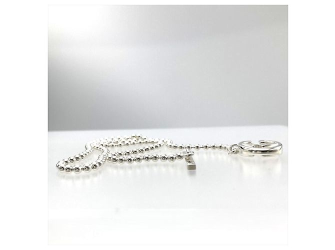 Gucci Interlocking G Kugelkette Silber - Ansicht 4