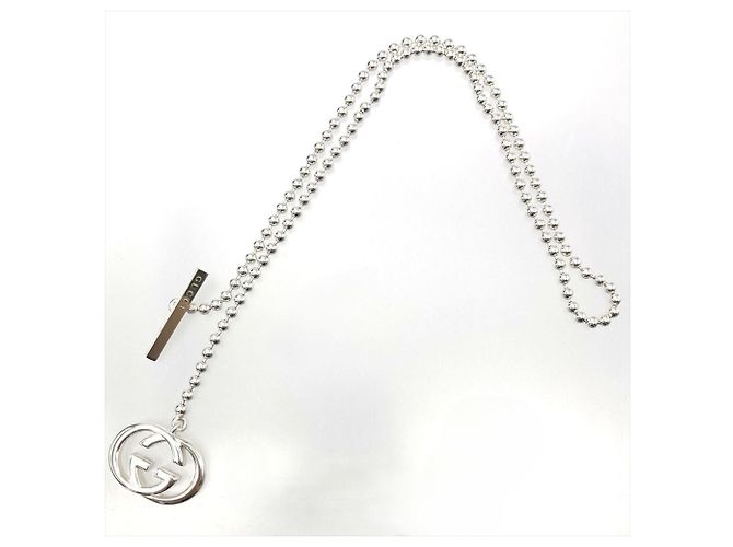Gucci Interlocking G Kugelkette Silber - Ansicht 5
