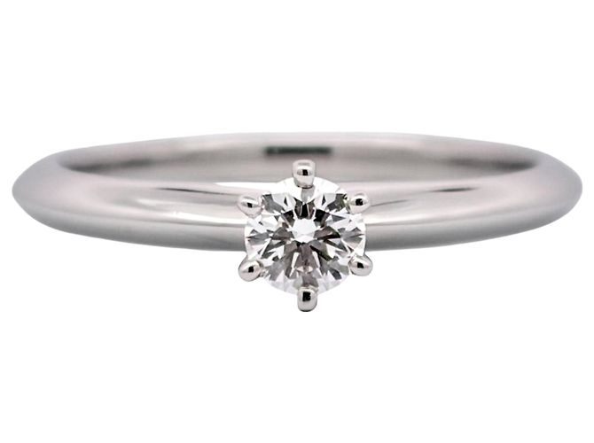 Tiffany & Co. Platin-Diamant-Ring - Ansicht 3