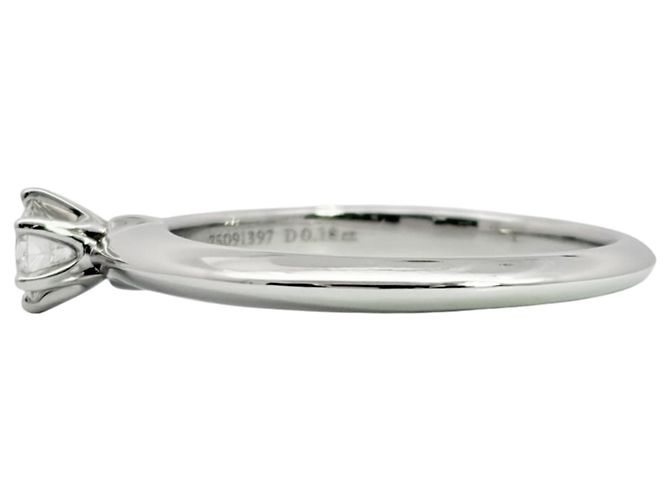 Tiffany & Co. Platin-Diamant-Ring - Ansicht 4
