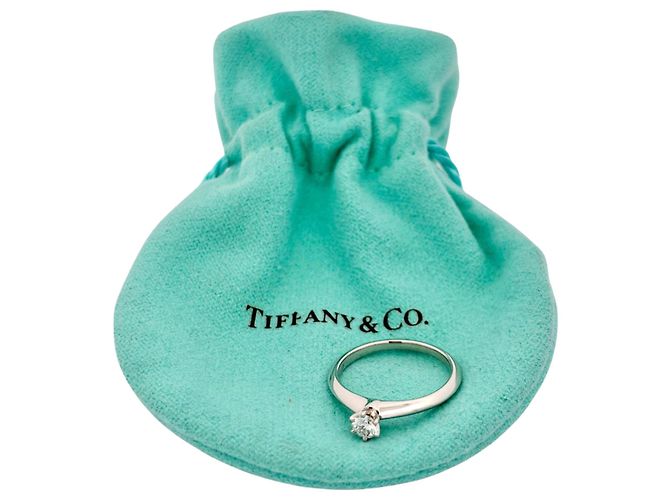 Tiffany & Co. Platin-Diamant-Ring - Ansicht 9