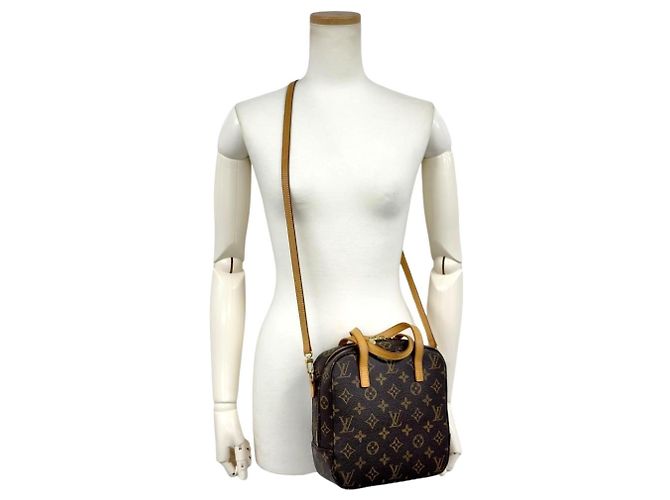 2-Way Handtasche Louis Vuitton Spontini Braun - Ansicht 10