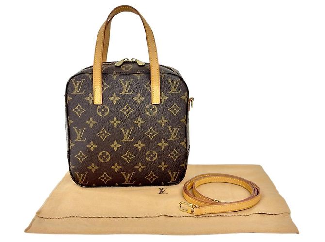 2-Way Handtasche Louis Vuitton Spontini Braun - Ansicht 11