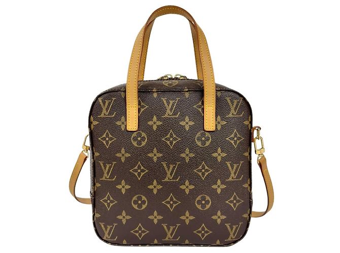 2-Way Handtasche Louis Vuitton Spontini Braun - Ansicht 3
