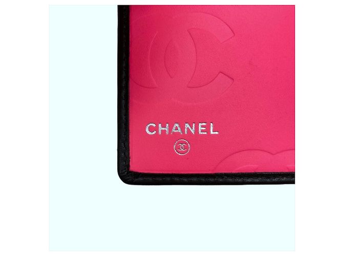 Chanel Coco Mark Cambon Line Long Wallet Schwarz - Ansicht 5
