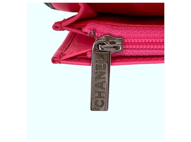 Chanel Coco Mark Cambon Line Long Wallet Schwarz - Ansicht 6