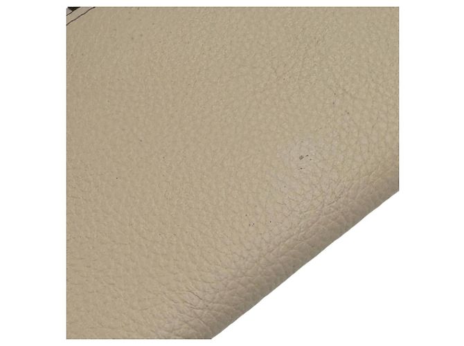 Portafoglio lungo in pelle beige Chloé - vista 11