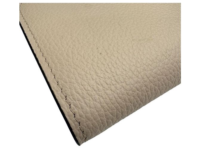 Portafoglio lungo in pelle beige Chloé - vista 7