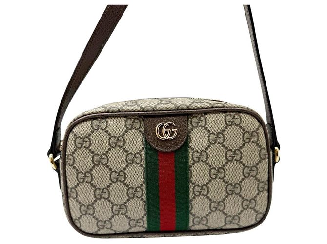 Borsa a Spalla GUCCI Ophidia Beige - vista 2