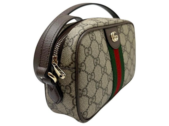 Borsa a Spalla GUCCI Ophidia Beige - vista 3