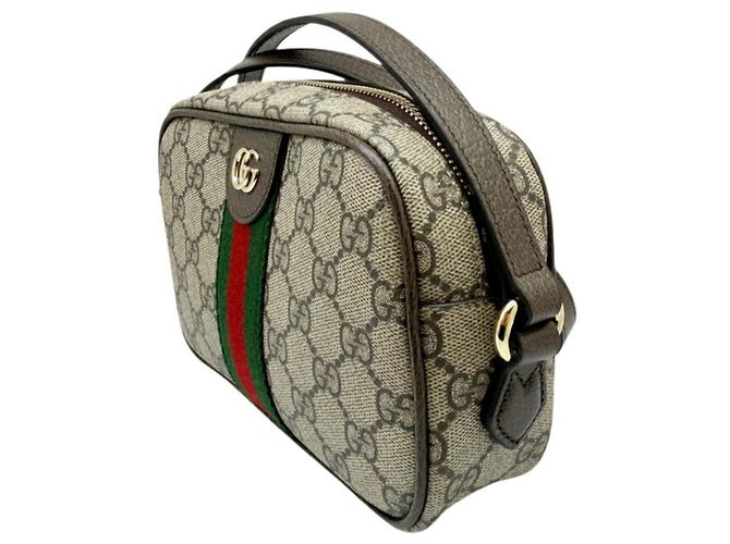 Borsa a Spalla GUCCI Ophidia Beige - vista 4