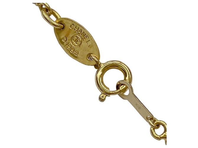 Collana tonda con logo Coco di Chanel D'oro - vista 4