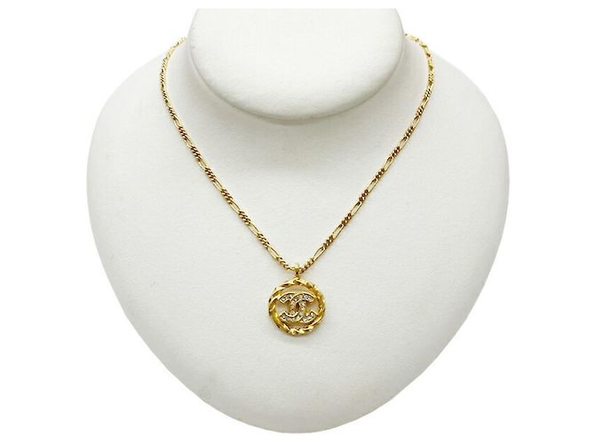 Collana tonda con logo Coco di Chanel D'oro - vista 6