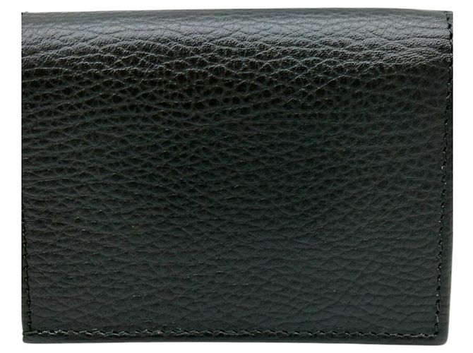 Portafoglio compatto bi-fold Gucci Nero - vista 2