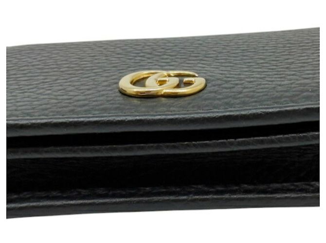 Portafoglio compatto bi-fold Gucci Nero - vista 5