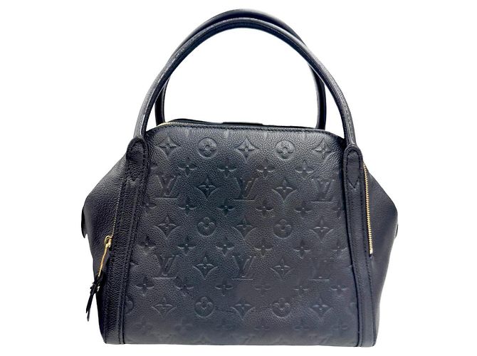 Borsa Louis Vuitton Monogram Empreinte Mare MM Nero - vista 2