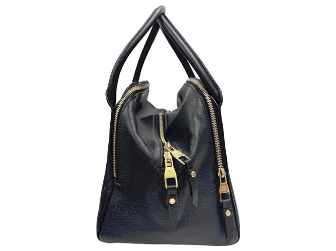 Borsa Louis Vuitton Monogram Empreinte Mare MM Nero - vista 4