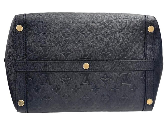 Borsa Louis Vuitton Monogram Empreinte Mare MM Nero - vista 5