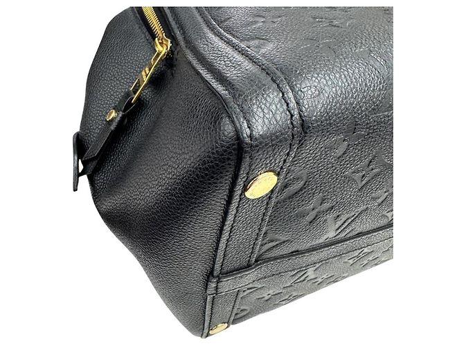 Borsa Louis Vuitton Monogram Empreinte Mare MM Nero - vista 6