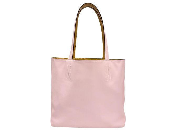 Hermès Borsa Tote Hermes Double Sens 28 Rosa - vista 4