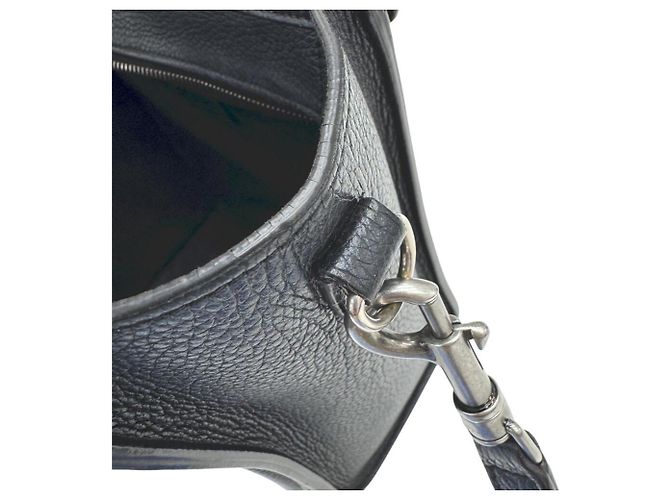 Céline Borsa a tracolla CELINE Luggage Nano Shopper in pelle nera Nero - view 14