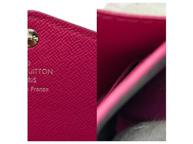 Cartera larga Sarah Epi Louis Vuitton Negro Rosa - vista 7