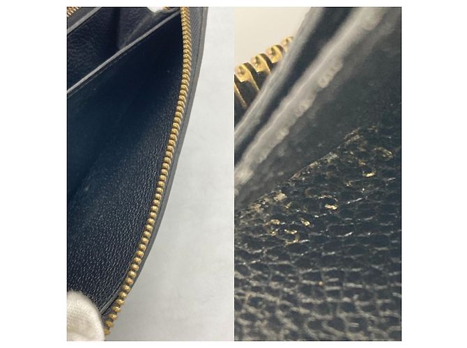 Cartera larga Louis Vuitton Monogram Empreinte Negro - vista 10