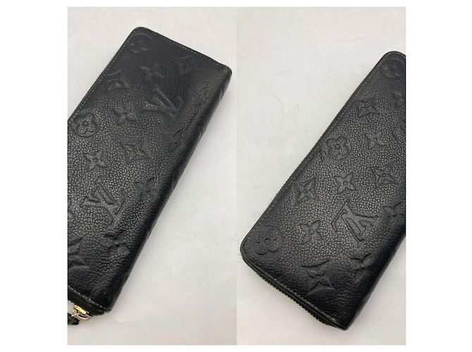 Cartera larga Louis Vuitton Monogram Empreinte Negro - vista 2