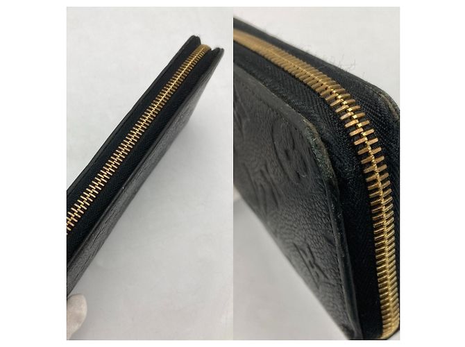 Cartera larga Louis Vuitton Monogram Empreinte Negro - vista 3
