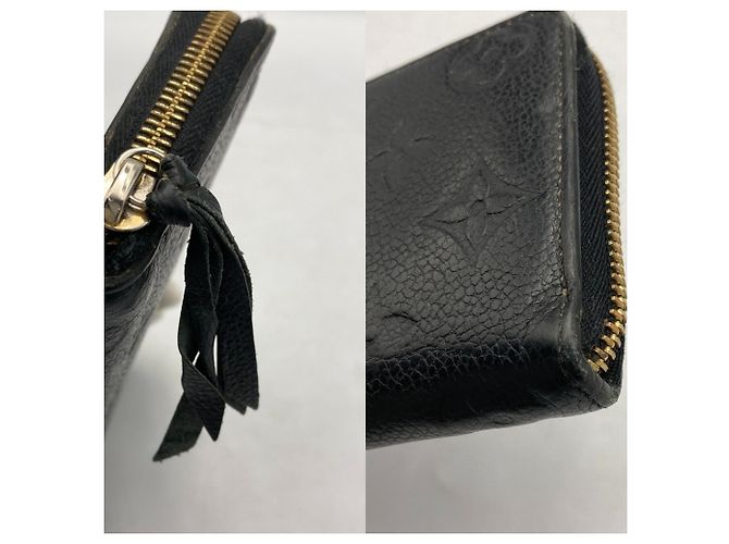 Cartera larga Louis Vuitton Monogram Empreinte Negro - vista 4