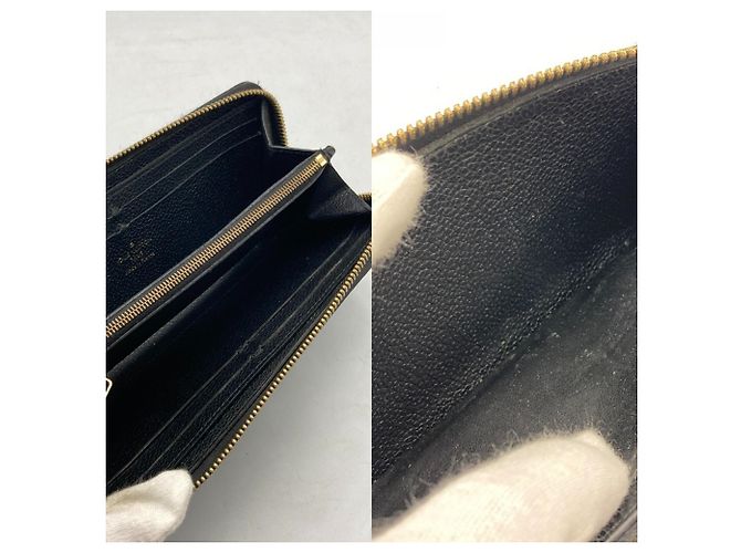 Cartera larga Louis Vuitton Monogram Empreinte Negro - vista 6