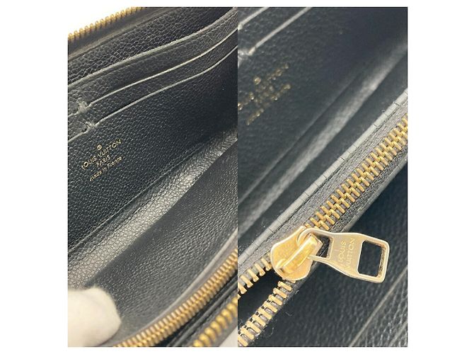 Cartera larga Louis Vuitton Monogram Empreinte Negro - vista 7