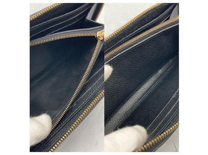 Cartera larga Louis Vuitton Monogram Empreinte Negro - vista 8