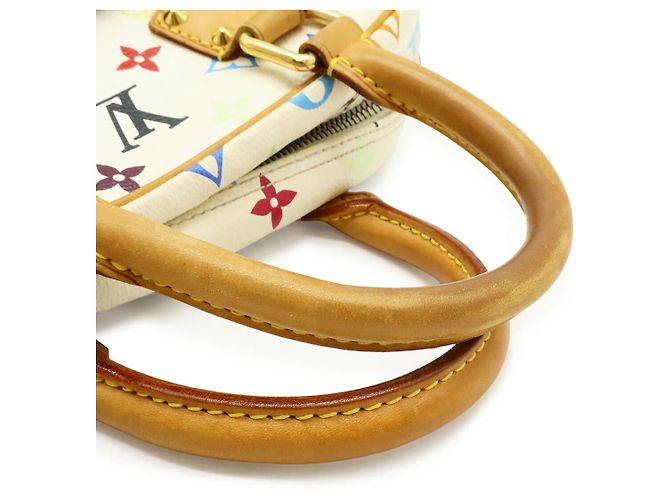 Borsa Louis Vuitton Monogram Trouville Bianco - vista 4